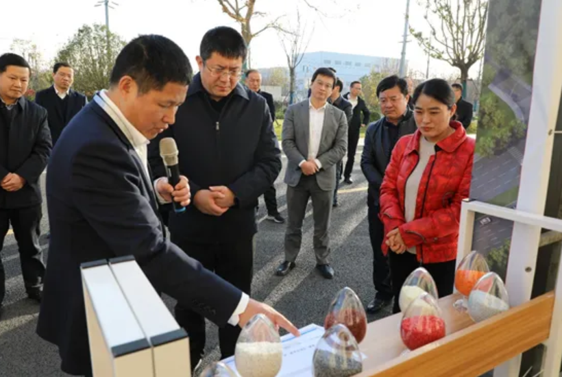 芜湖市委书记单向前一行莅临本松新材（芜湖）有限公司调研指导